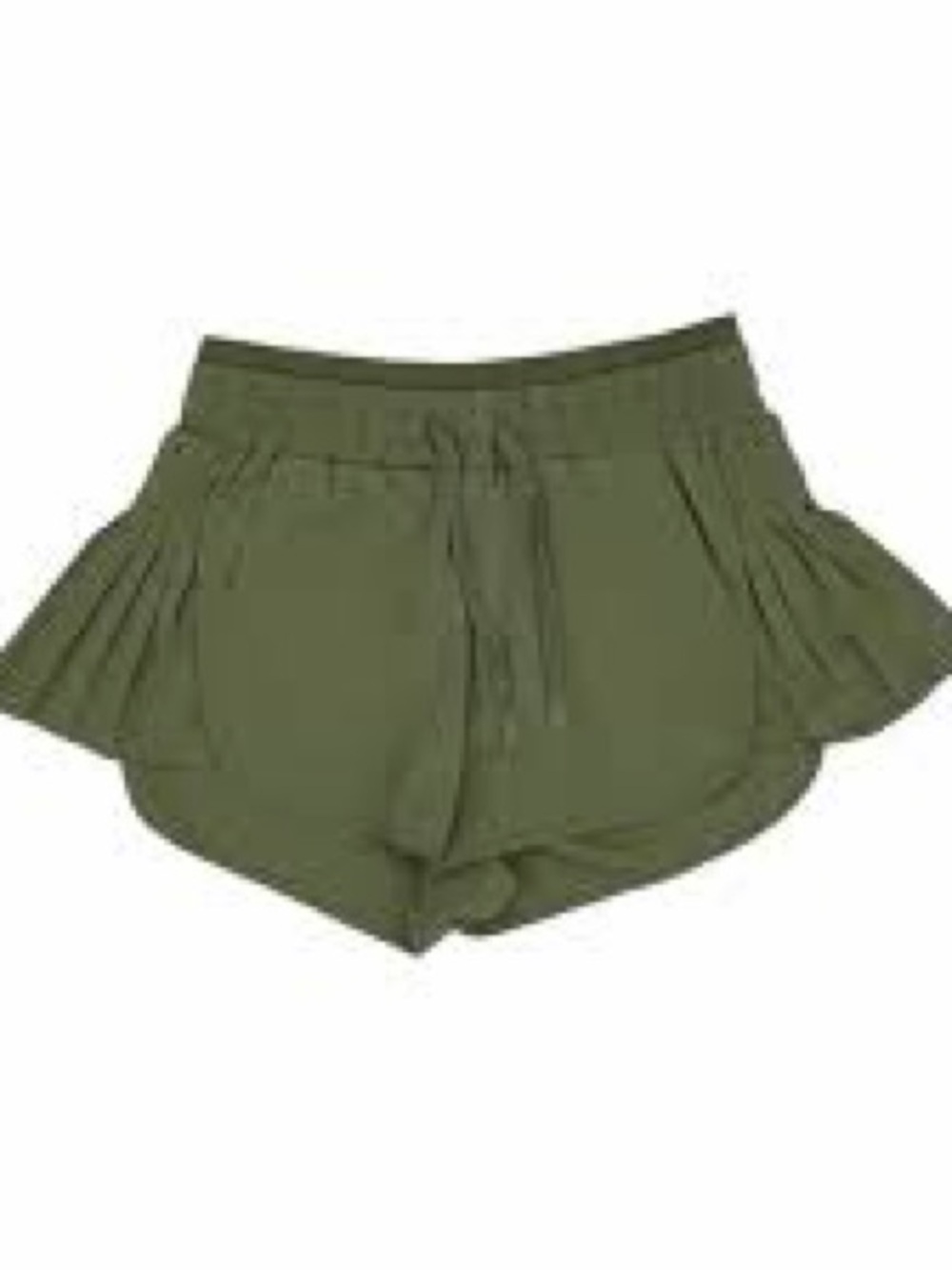 JoyLab Women’s Olive Green Athletic Running Skort with Built-In Shorts – Size XS